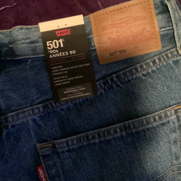 NWT Levi’s 501 90s women’s jeans - Picture 3 of 7
